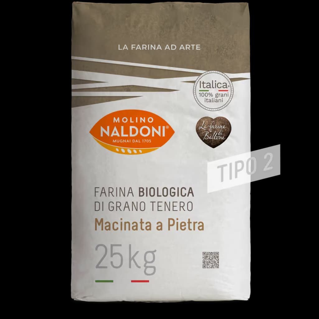 Organic stone-ground flour - TYPE ‘2’